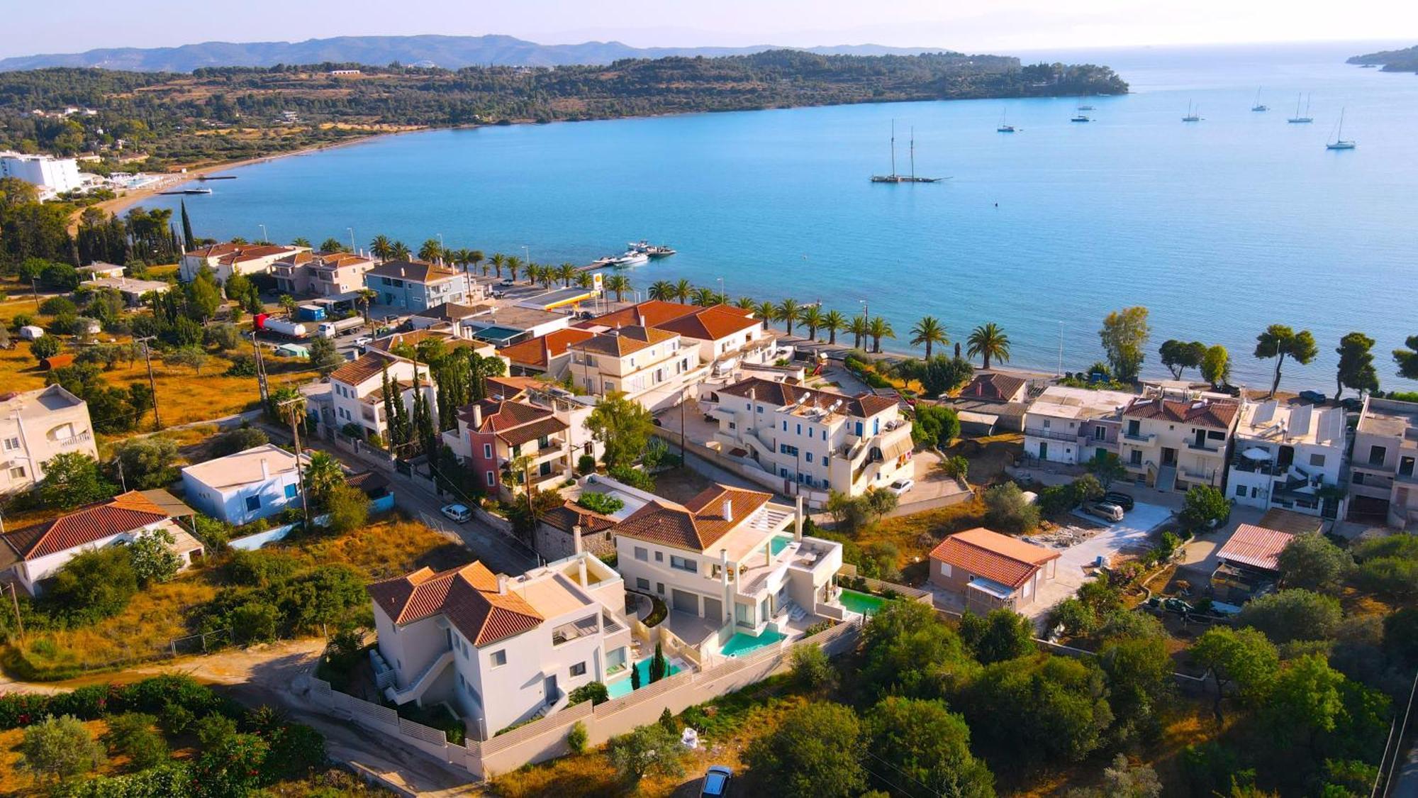 Luxury Houses With Private Pools In Porto Heli By Goutos Properties Exterior foto